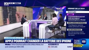 Apple pourrait changer la batterie des iPhone - 02/07