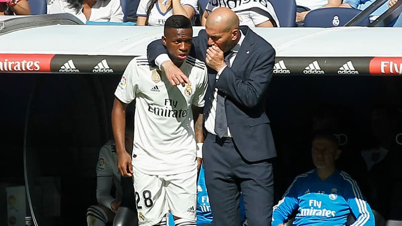Real Madrid: le mea culpa de Vinicius auprès de Zidane