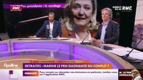 C'est votre avis : Retraites, Marine Le Pen gagnante du conflit ? - 06/04