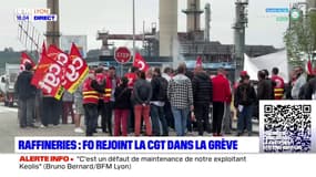 Raffineries : FO rejoint la CGT dans la grève