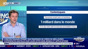 
Ce jeudi 15 octobre, Nicolas Fritz, directeur général de Contentsquare, est revenu sur le rachat de Adapte Mon Web par son entreprise afin de permettre aux marques de créer de meilleures expériences digitales sur leurs sites web, mobile et applications dans l'émission Good Morning Business présentée par Sandra Gandoin et Christophe Jakubyszyn. Good Morning Business est à voir ou écouter du lundi au vendredi sur BFM Business.


Dans "Good morning business", Christophe Jakubyszyn, Sandra Gandoin et les journalistes de BFM Business (Nicolas Doze, Hedwige Chevrillon, Jean-Marc Daniel, Anthony Morel...) décryptent et analysent l'actualité économique, financière et internationale. Entrepreneurs, grands patrons, économistes et autres acteurs du monde du business... Ne ratez pas les interviews de la seule matinale économique de France, en télé et en radio.

BFM Business est la 1ère chaîne française d'information économique et financière en continu, avec des interviews exclusives de patrons, d'entrepreneurs, de politiques, d'experts et d'économistes afin de couvrir l'ensemble de l'actualité française et internationale. BFM Business vous propose aussi des conseils pour vos finances par des personnalités de référence dans les domaines du patrimoine, de l'immobilier ou des marchés financiers. Retrouvez tous les jours : Christophe Jakubyszyn, Faïza Garel-Younsi, Nicolas Doze, Hedwige Chevrillon, Jean-Marc Daniel, Anthony Morel, Guillaume Sommerer, Cédric Decoeur, Karine Vergniol, Grégoire Favet, Sébastien Couasnon, Emmanuel Lechypre, Benaouda Abdeddaïm, Stéphanie Coleau... BFM Business est disponible sur votre box (SFR : canal 46 / Orange : canal 228 / Bouygues : canal 242 / Canal : canal 108) ainsi qu'en direct et replay  sur l'application BFM Business et le site : www.bfmbusiness.fr.