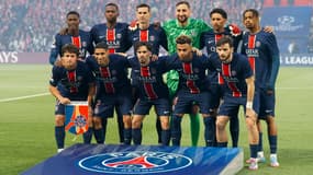 Les joueurs du PSG avant la demi-finale retour de Ligue des champions contre Arsenal, le 7 mai 2025
