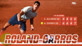 Roland-Garros : Battu par Zverev, Alcaraz se sent "prêt à remporter un Grand Chelem" 