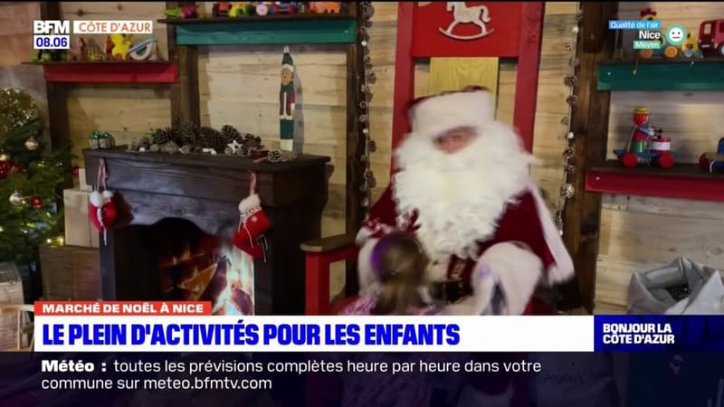 Marché de Noël de Nice: le plein d'activités pour les enfants