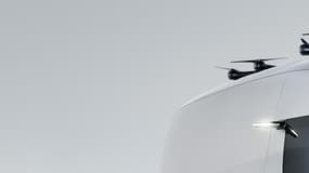 Le constructeur allemand a dévoilé le 07 septembre sa vision de l'utilitaire du futur: électrique, sans volant, avec des drones sur le toit.