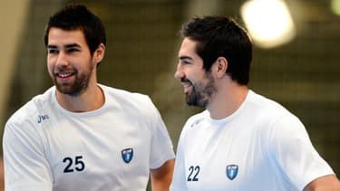Luka et Nikola Karabatic, deux frères mis en cause dans l'affaire des paris truqués.