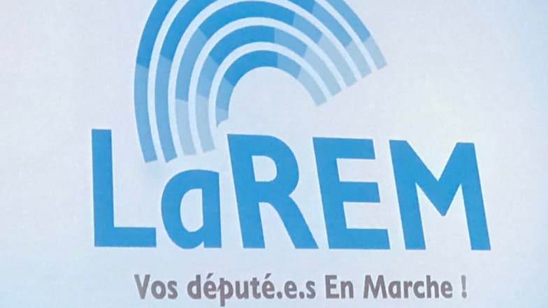 Le nouveau logo de La République en marche.