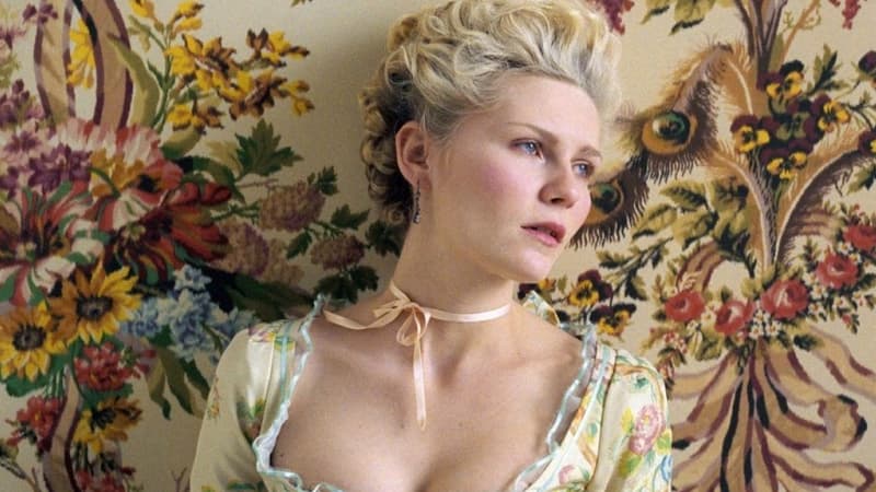 Kirsten Dunst dans "Marie-Antoinette" de Sofia Coppola en 2006.
