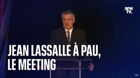 Suivez en direct le meeting de Jean Lassalle à Pau