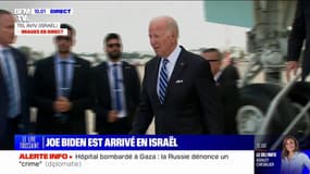 Joe Biden est arrivé en Israël, accueilli par le Premier ministre Benjamin Netanyahu et le président Isaac Herzog