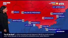 Météo Var: plein soleil ce samedi, 26°C à Toulon