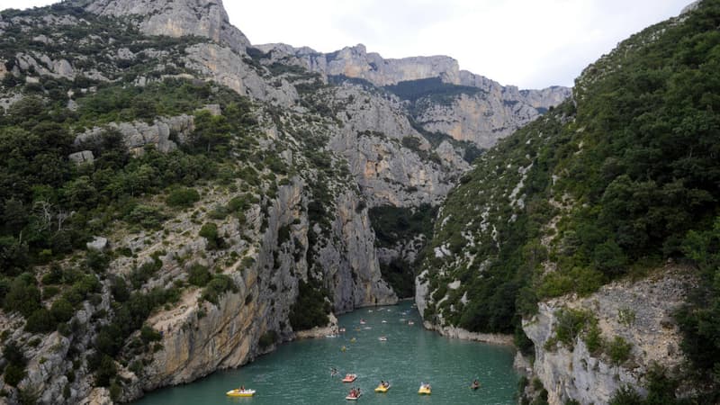 Le lac de Sainte-Croix du Verdon.