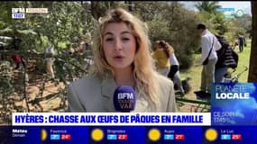 Hyères: une chasse aux œufs de Pâques en famille