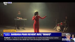 "Une femme qui se félicite, c'est quand même assez rare": Barbara Pravi revient avec le titre "Bravo"