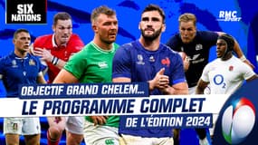 6 Nations 2024 : Le programme complet, France - Irlande en ouverture