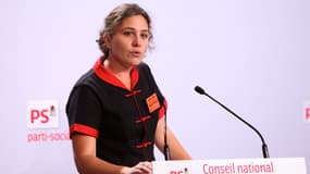 Sarah Proust, au Conseil national du PS, en 2012.