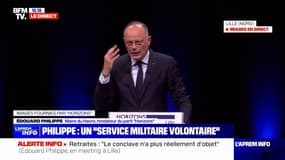 Édouard Philippe (Horizons): "Je plaide pour la mise en place d'un service militaire volontaire"
