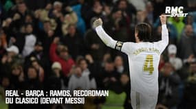 Real - Barça : Sergio Ramos devient le recordman de Clasico disputés (devant Messi)