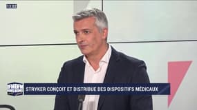 Lionel Ulrich (Stryker France) : Stryker conçoit et distribue des dispositifs médicaux - 04/03