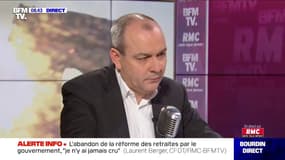 Laurent Berger : "Le passage brutal ne peut pas marcher. C'est normal qu'il y ait des discussions" sur la réforme des retraites
