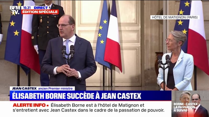 Jean Castex remercie Emmanuel Macron pour avoir eu 