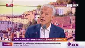 Aides aux entreprises: "On est d'accord pour le grand effacement"