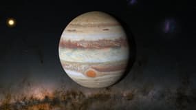 La planète Jupiter.