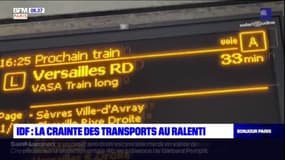 Covid-19: la crainte des transports au ralenti en Île-de-France