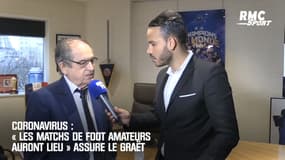 Coronavirus : « Les matchs de foot amateurs auront lieu » assure Le Graët
