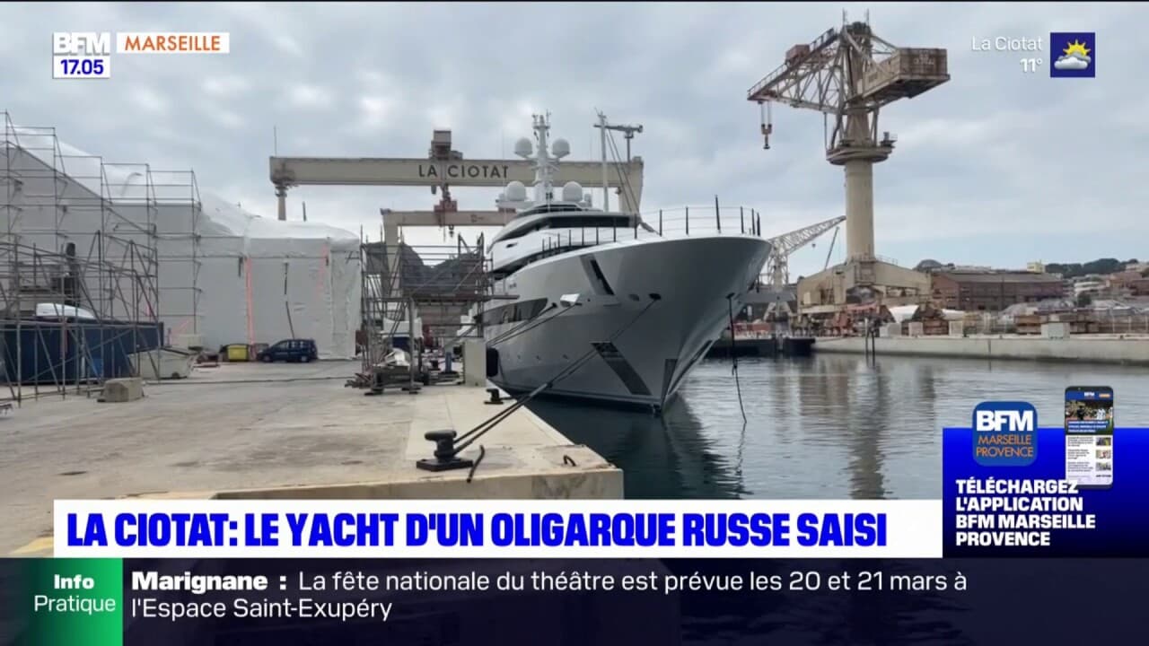 yacht oligarque russe la ciotat