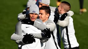 Thiago Silva et Ben Arfa