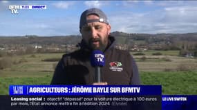 Jérôme Bayle, éleveur de bovins et un des leaders du mouvement: "On est toujours dans le flou et on ne va pas le supporter longtemps"