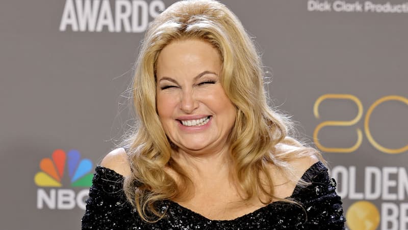 Jennifer Coolidge aux Golden Globes, le 11 janvier 2023.