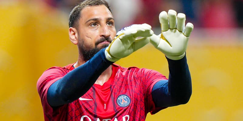 Gianluigi Donnarumma avant le quart de finale de la Coupe du monde des clubs, le 5 juillet 2025.