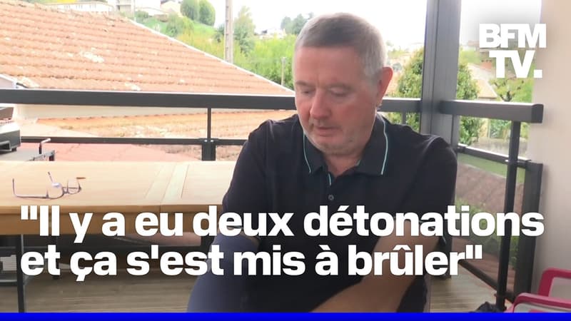 Gravement brûlé par l'explosion de la batterie de son vélo électrique, Éric se bat pour être indemnisé