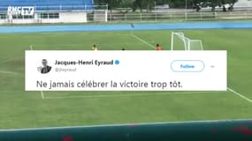 Le tir au but thaïlandais a même attiré l'attention d'Eyraud