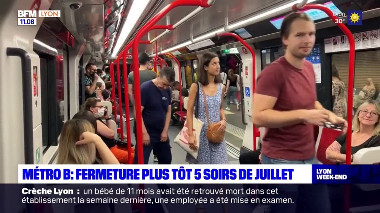 Ligne B Du Métro: Fermeture Plus Tôt Certains Soirs De Juillet