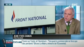 "Il est très prématuré d'enterrer le Front national" estime le politologue Jean-Yves Camus