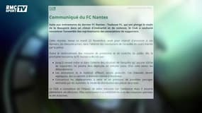 Ligue 1 - Le FC Nantes doit relancer la machine