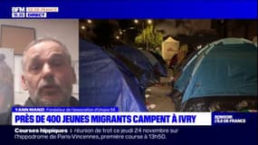 "Une situation alarmante": près de 400 jeunes migrants campent actuellement à Ivry