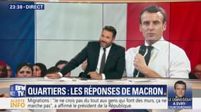Quartiers: les réponses d'Emmanuel Macron