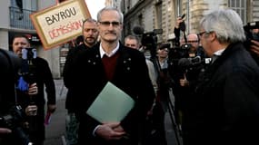 Alain Esquerre, le porte-parole du collectif des victimes qui se sont déclarées dans l'affaire des violences de Bétharram, le 15 février 2025 à Pau.
