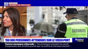 Flamme olympique: "il n'y a qu'à Marseille que l'on peut avoir cette euphorie", estime Samia Ghali