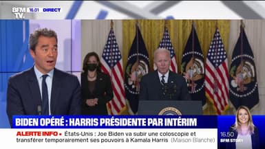 Opération de Joe Biden: Kamala Harris sera temporairement présidente par intérim