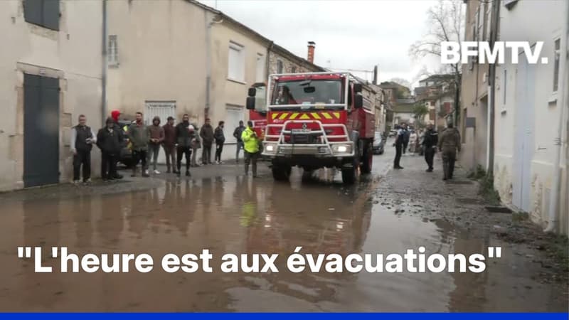Crues en Gironde et dans le Lot-et-Garonne: le pic de crue attendu dans l'après-midi du 14 février