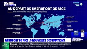 Nice: l'aéroport dévoile ses nouvelles destinations pour l'été 2023
