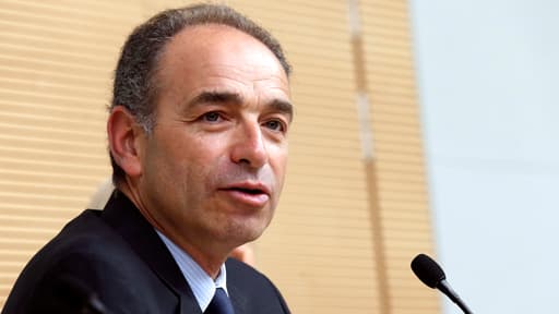 Jean-François Copé lors de la réunion hebdomadaire de l'UMP à l'Assemblée, le 2 avril 2014.