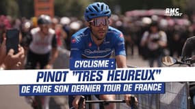 Cyclisme : Pinot "très heureux" de faire son dernier Tour de France