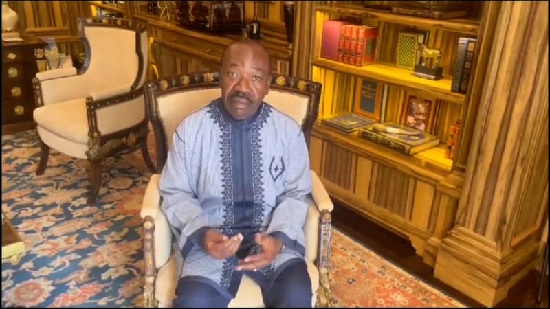 Coup d'État au Gabon: le président Ali Bongo appelle ses soutiens à l'international à 