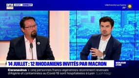 Cérémonie du 14 juillet: Loïc Rey, président de la Croix-Rouge dans le Rhône, était l'invité de Bonjour Lyon 